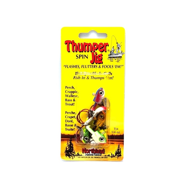 Northland Fishing Tackle - Thumper® Jig - Gold Shiner - 3/8 oz.