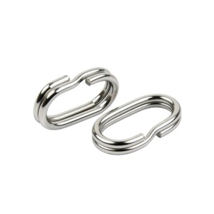 Oval Stainless Steel Split Rings