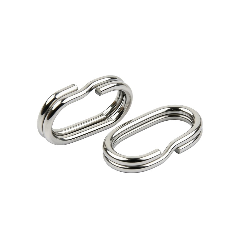 Oval Stainless Steel Split Rings