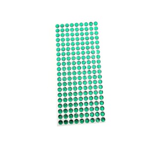 Solid Light Green 10 mm 3 D Eyes